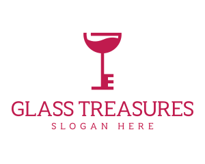 Wine Glass Key logo
