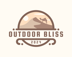 Wild Desert Camel logo design