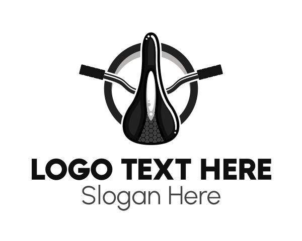 Pedaling logo example 4