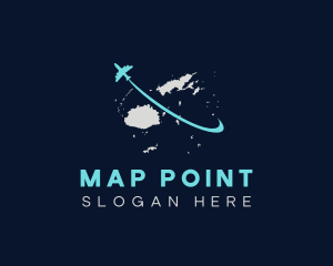 Fiji Country Map logo