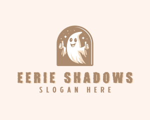 Spooky Scary Ghost  logo