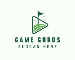 Golfing Tournament Competition logo