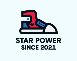 Star Basketball Shoes logo design