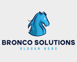 Equine Horse Pony logo