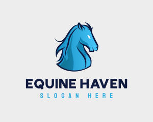 Equine Horse Pony logo design