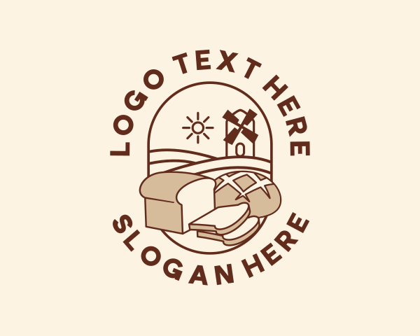 Loaf logo example 1