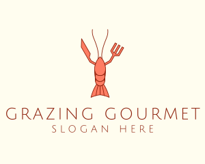 Lobster Seafood Restaurant logo design