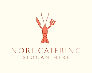 Lobster Seafood Restaurant logo design