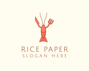 Lobster Seafood Restaurant logo design