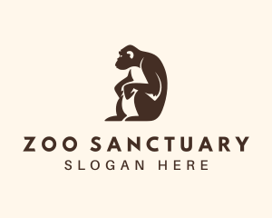 Wild Chimpanzee Zoo logo design