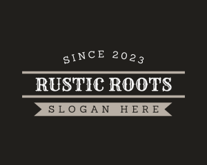 Western Rustic Business logo design