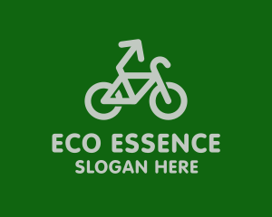 Eco Bike Arrow  logo design