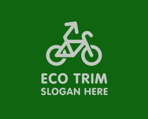 Eco Bike Arrow  logo design