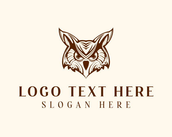 Wild Horned Owl logo