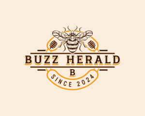 Honey Bee Apiary logo design