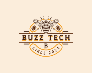 Honey Bee Apiary logo design