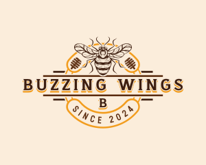 Honey Bee Apiary logo design