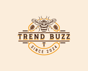 Honey Bee Apiary logo design