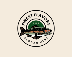 Michigan Fish Trout logo