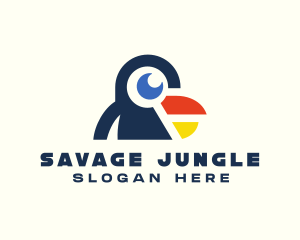 Wild Jungle Bird logo design