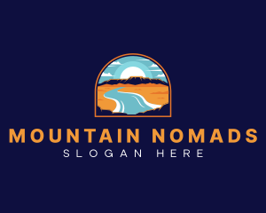 Grand Mesa Mountain logo design