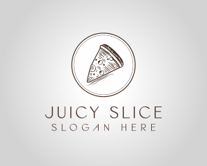 Handmade Pizza Pizzeria logo design