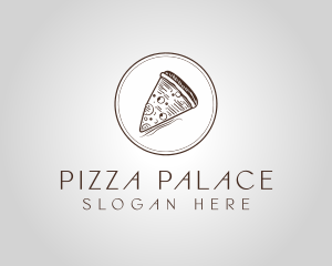 Handmade Pizza Pizzeria logo design