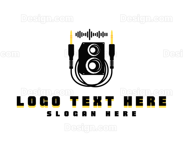 Speaker Music Audio Logo