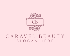 Floral Wreath Frame logo design