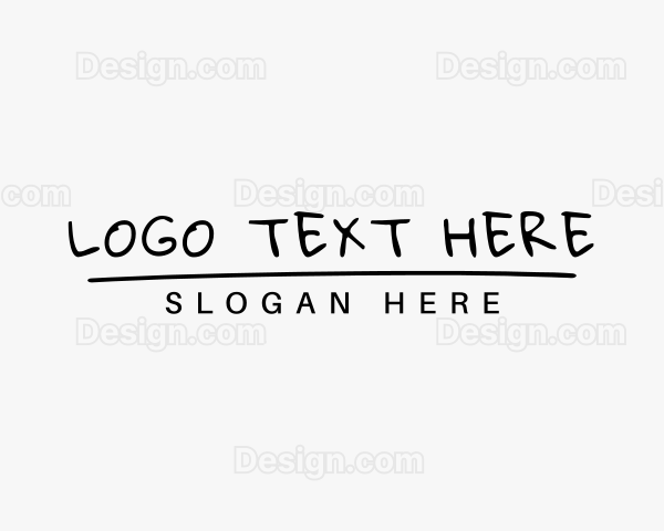 Urban Handwritten Brand Logo