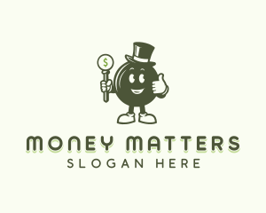 Dollar Money Hat logo design