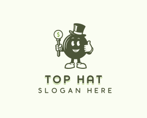 Dollar Money Hat logo design