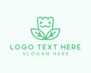 Tulip Flower Plant logo