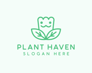 Tulip Flower Plant logo design