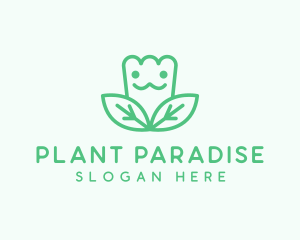 Tulip Flower Plant logo design