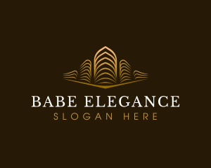 Elegant Building Real Estate logo design