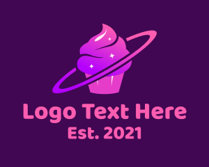 Starry Cupcake Orbit logo