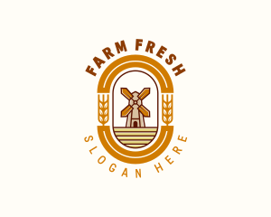 Farmer Homestead Windmill logo