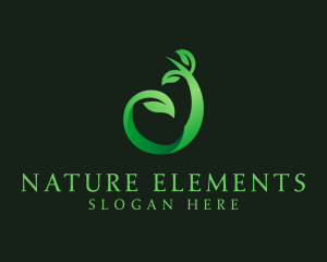 Nature Leaves Wellness  logo design