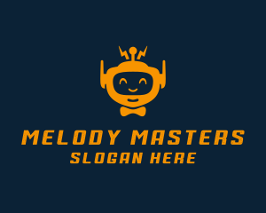 Happy Media Robot  Logo