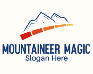 Mountain Power Meter logo design