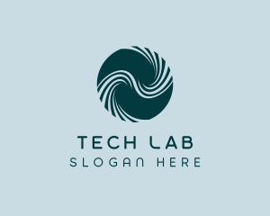 Biotech Science Waves logo design