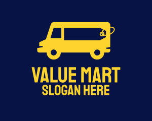 Yellow Van Vehicle logo design