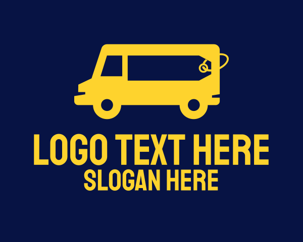 Yellow logo example 1