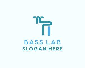 Blue Tap Faucet  logo design