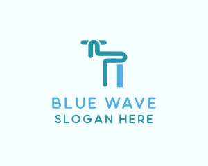 Blue Tap Faucet  logo