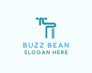 Blue Tap Faucet  logo design