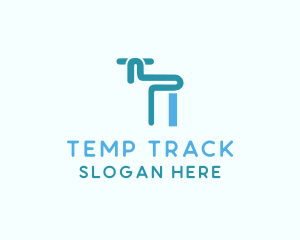 Blue Tap Faucet  logo design