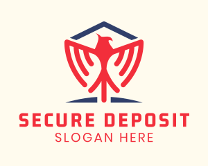 Hawk Shield Security logo design