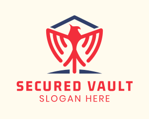 Hawk Shield Security logo design